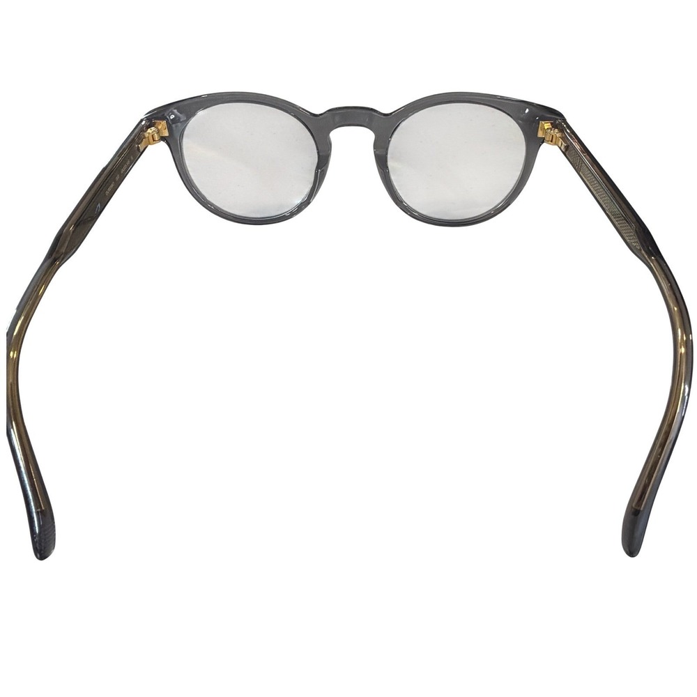 Dunhill DU0059O 003 Round Acetate Eyeglasses Designer Optical Frames Grey 49mm - Picture 10 of 10